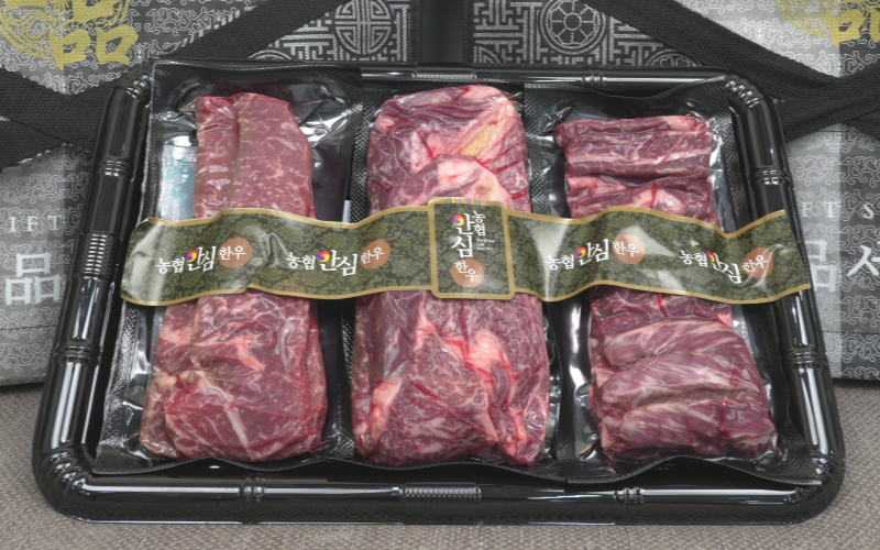 4. 한우 프리미엄 셋트 (1++) 1kg